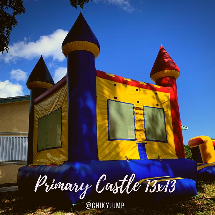Primary Castle Bounce House, Bounce House Rental